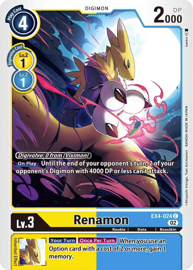 Renamon #EX4-024