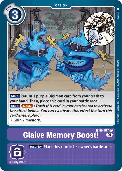 Glaive Memory Boost! #BT6-107