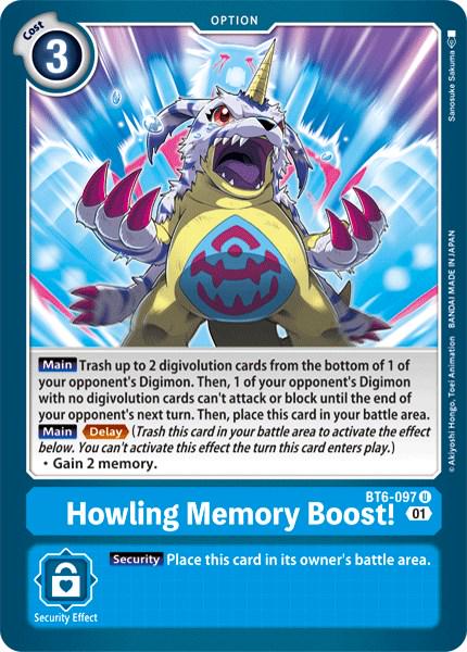 Howling Memory Boost! #BT6-097