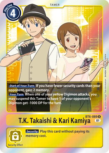T.K. Takaishi & Kari Kamiya #BT6-089