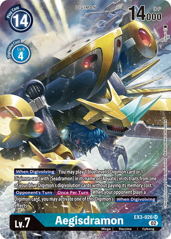 Aegisdramon [Alternate Art Foil] #EX3-026