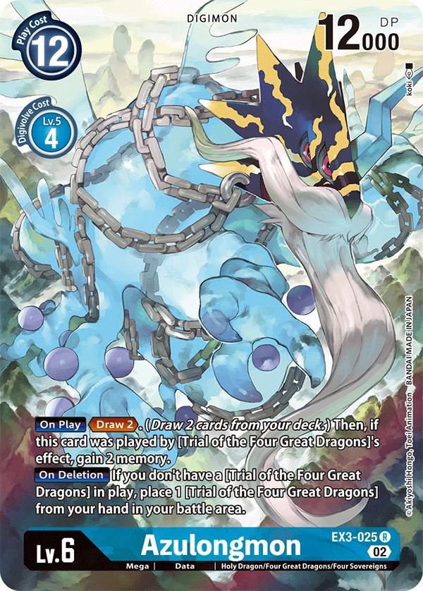 Azulongmon [Alternate Art Foil] #EX3-025