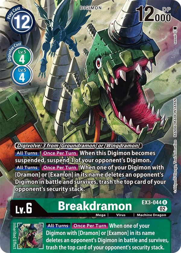 Breakdramon [Alternate Art Foil] #EX3-044