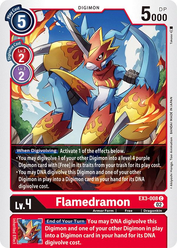 Flamedramon #EX3-008