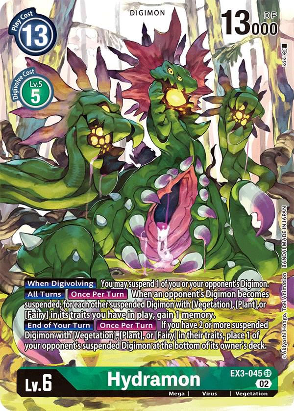 Hydramon [Alternate Art Foil] #EX3-045