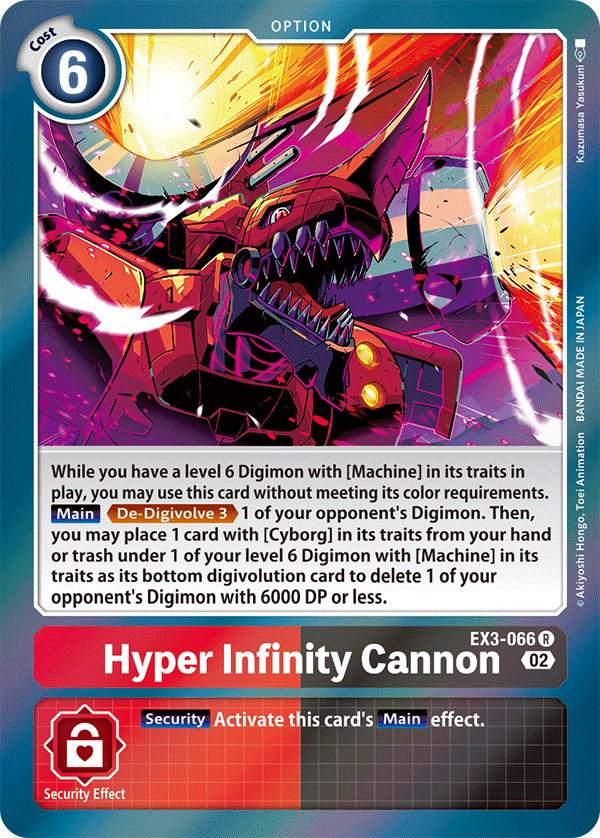 Hyper Infinity Cannon [Foil] #EX3-066