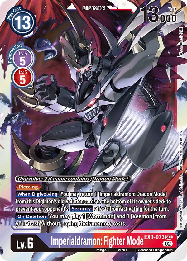 Imperialdramon: Fighter Mode [Foil] #EX3-073