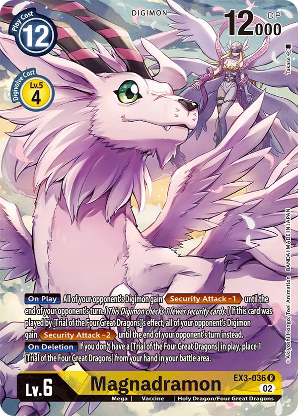Magnadramon [Alternate Art Foil] #EX3-036