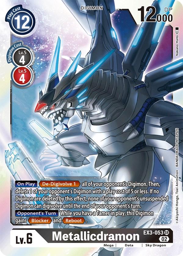 Metallicdramon [Foil] #EX3-053