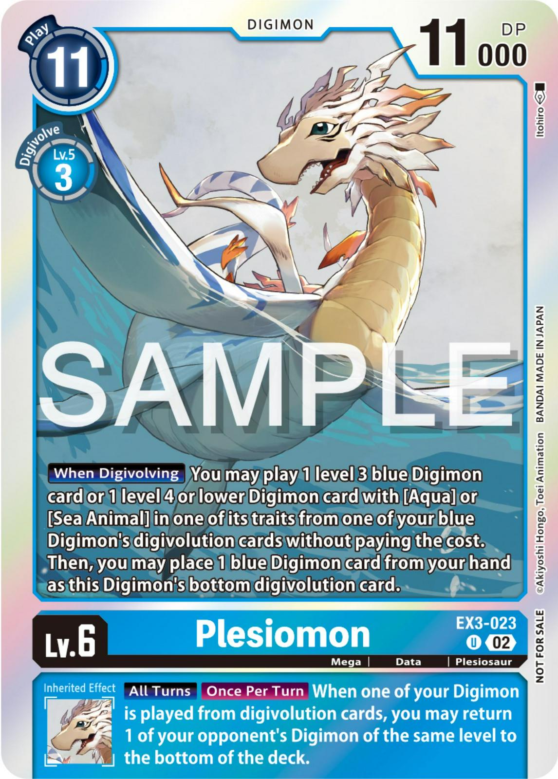 Plesiomon [Event Pack Foil] #EX3-023