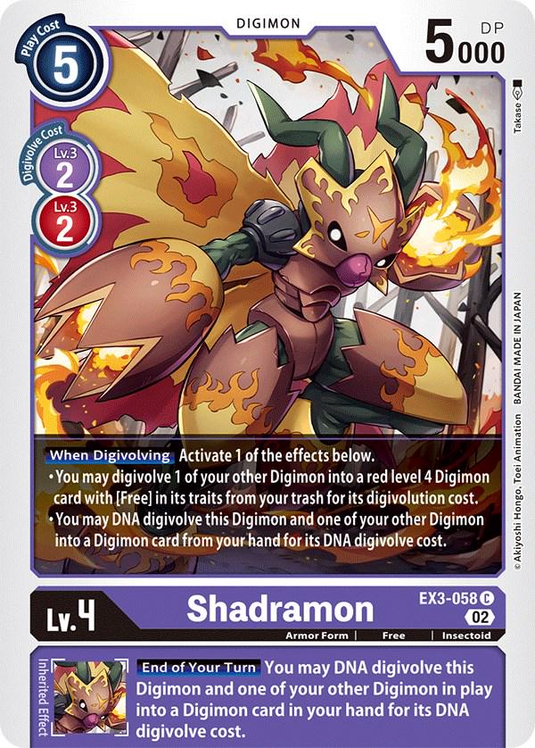 Shadramon #EX3-058