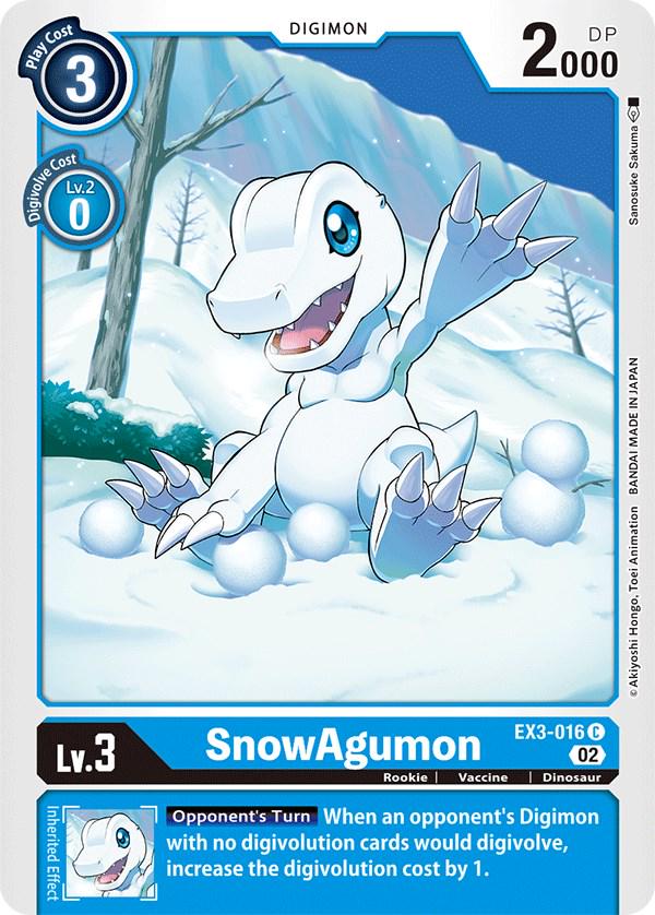 SnowAgumon #EX3-016