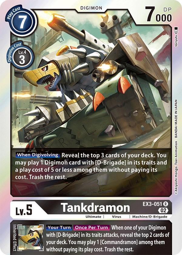 Tankdramon [Foil] #EX3-051