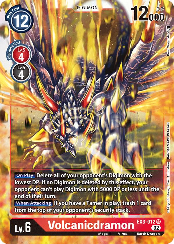 Volcanicdramon [Foil] #EX3-012