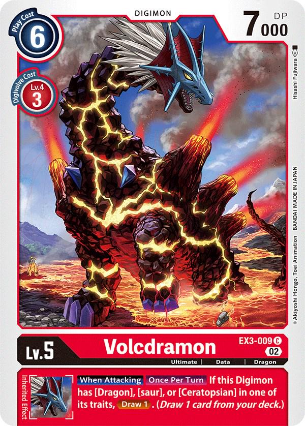 Volcdramon #EX3-009