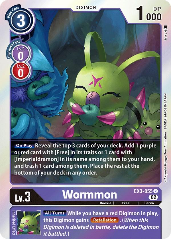 Wormmon [Foil] #EX3-055