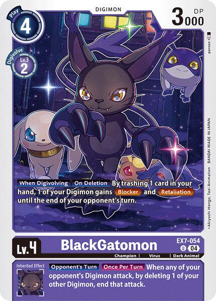 BlackGatomon #EX7-054