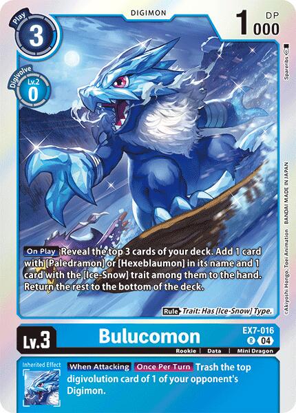 Bulucomon [Foil] #EX7-016