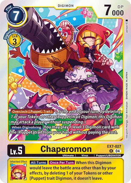 Chaperomon [Foil] #EX7-027