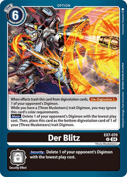 Der Blitz #EX7-070
