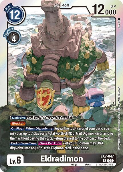 Eldradimon [Foil] #EX7-047