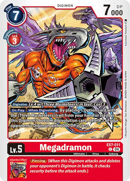 Megadramon #EX7-011