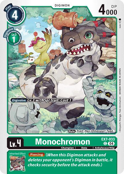 Monochromon #EX7-033