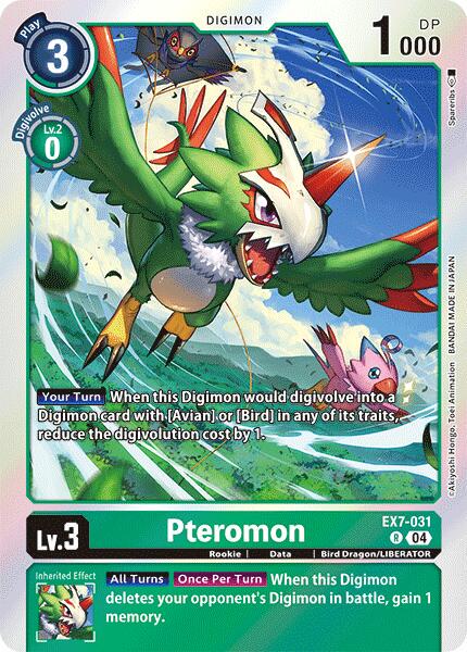 Pteromon [Foil] #EX7-031