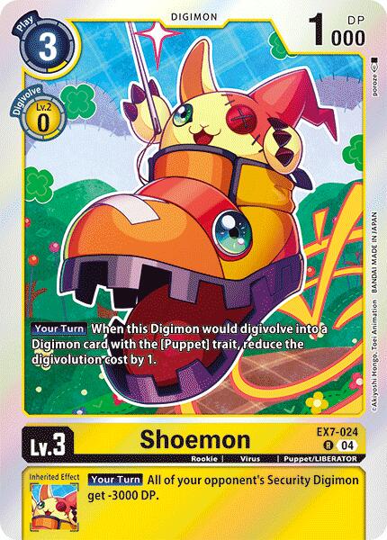 Shoemon [Foil] #EX7-024