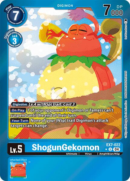 ShogunGekomon [Foil Foil] #EX7-022