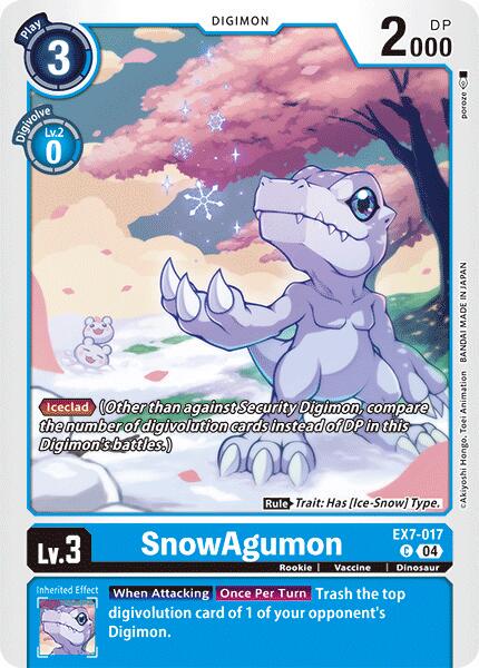SnowAgumon #EX7-017