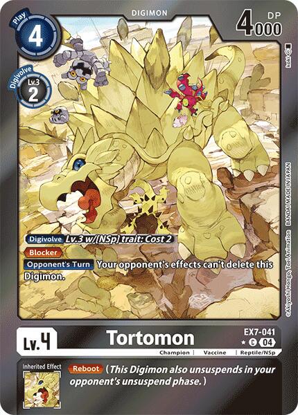 Tortomon [Foil Foil] #EX7-041