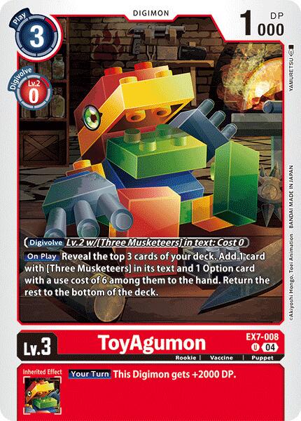 ToyAgumon #EX7-008