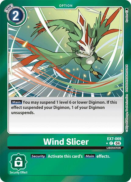 Wind Slicer [Foil Foil] #EX7-069