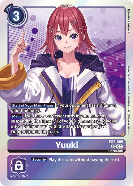 Yuuki [Foil] #EX7-065