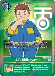 J.P. Shibayama [Box Topper Foil] #BT7-089