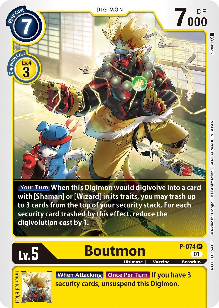 Boutmon #P-074 P