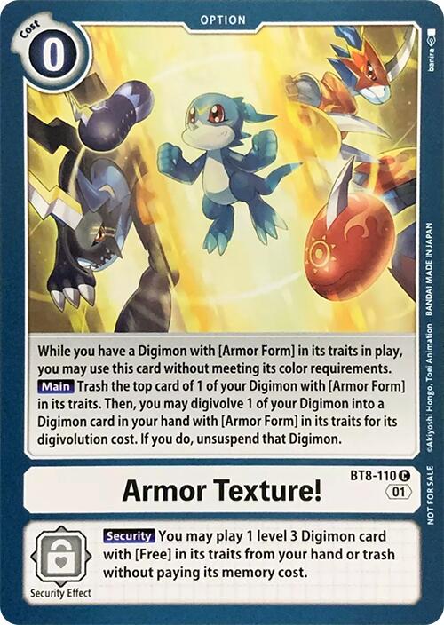 Armor Texture! #BT8-110