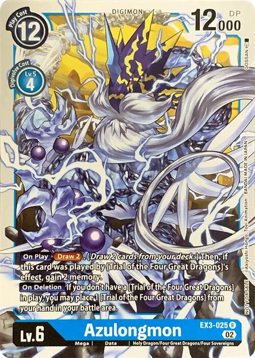 Azulongmon #EX3-025