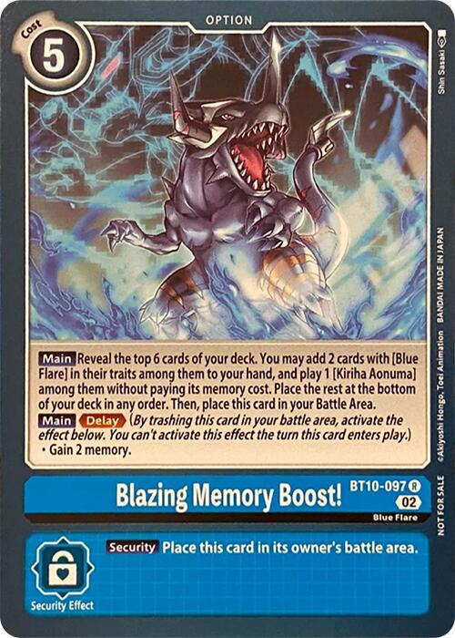 Blazing Memory Boost! #BT10-097
