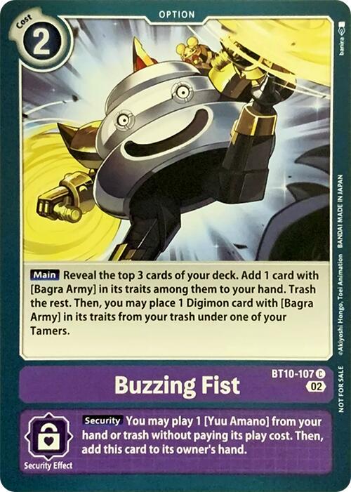 Buzzing Fist #BT10-107