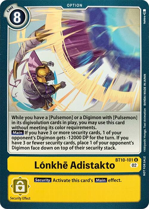 Loenkhe Adistakto #BT10-101