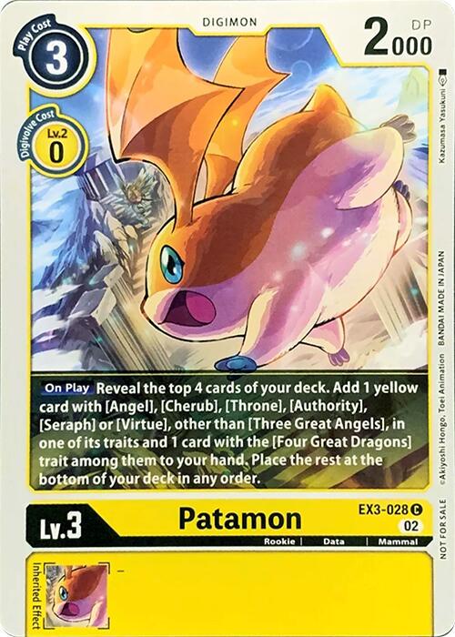 Patamon #EX3-028