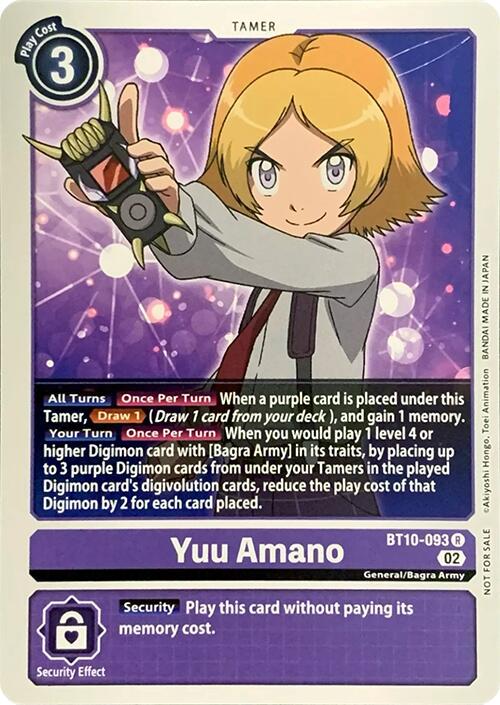 Yuu Amano #BT10-093