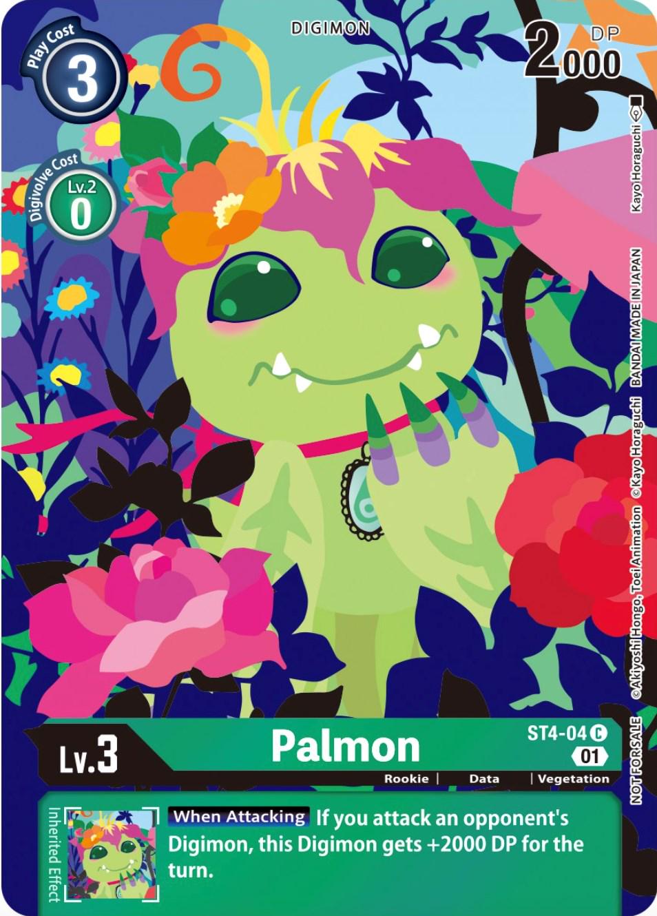 Palmon [Tamer's Card Set Floral Fun] #ST4-04