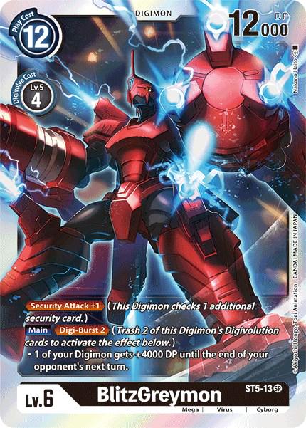BlitzGreymon [Foil] #ST5-13