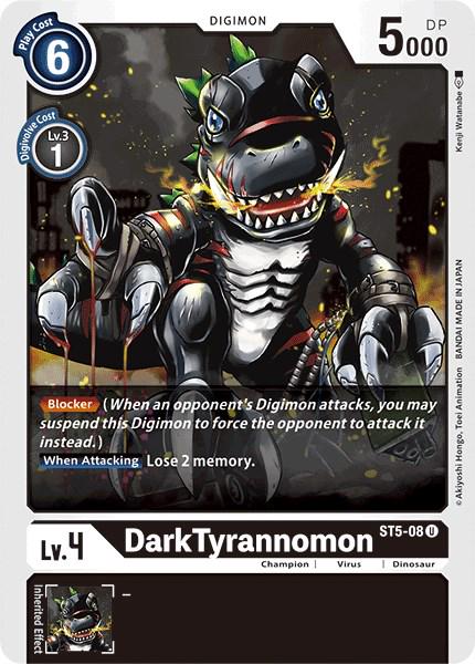 DarkTyrannomon #ST5-08