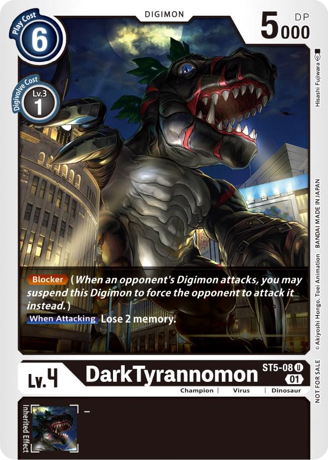 DarkTyrannomon [Winner Pack X Record] #ST5-08