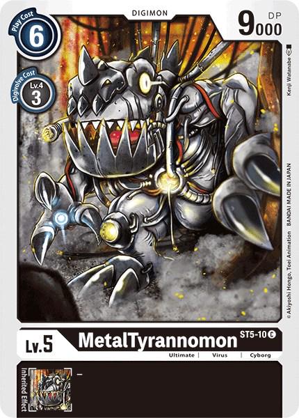 MetalTyrannomon #ST5-10