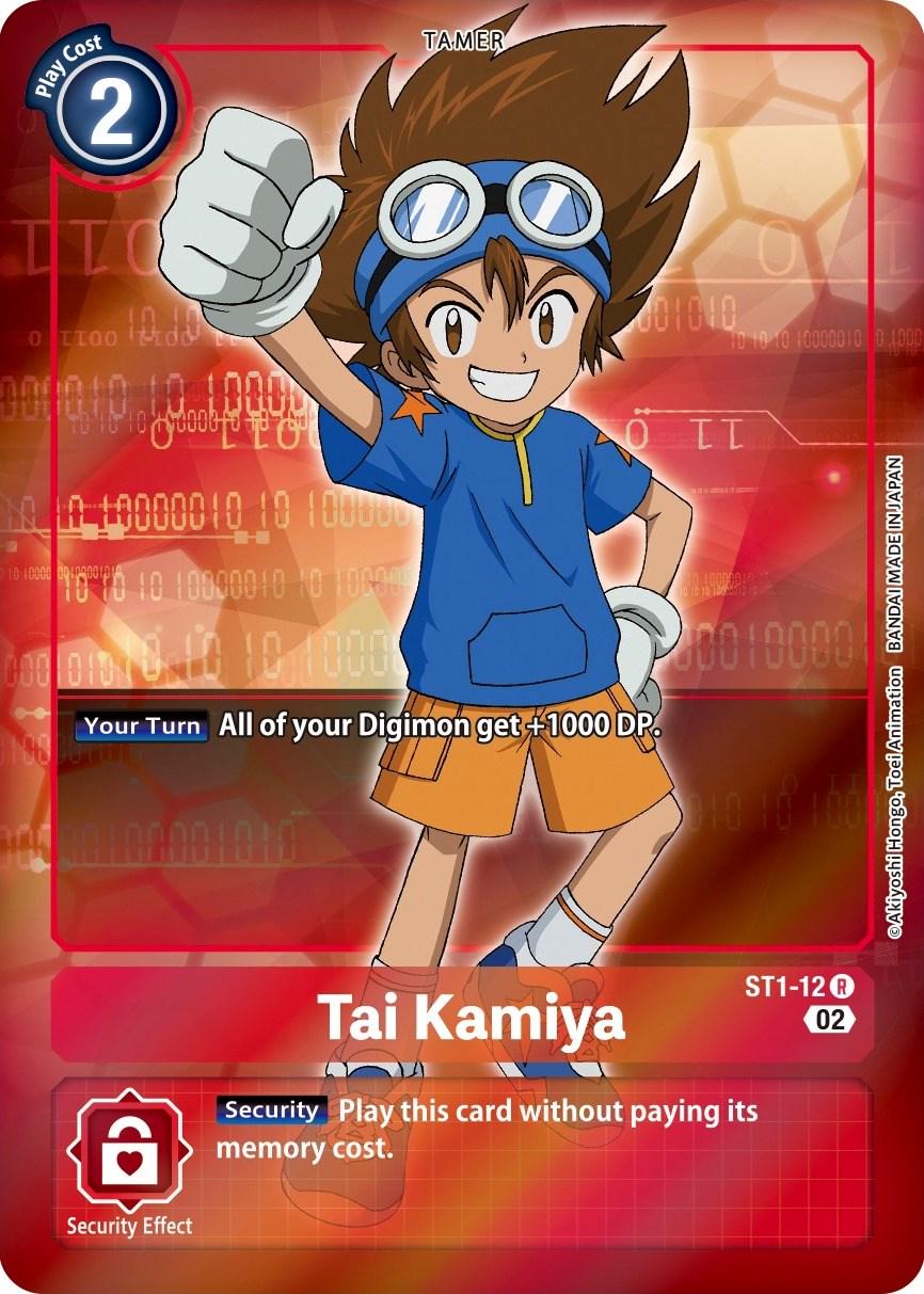 Tai Kamiya [Alternate Art Foil] #ST1-12